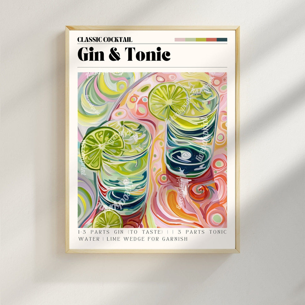 Gin & Tonic Print