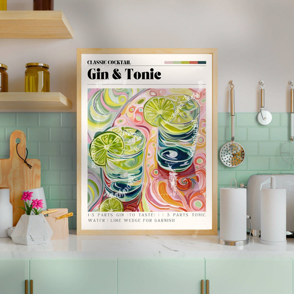 Gin & Tonic Print