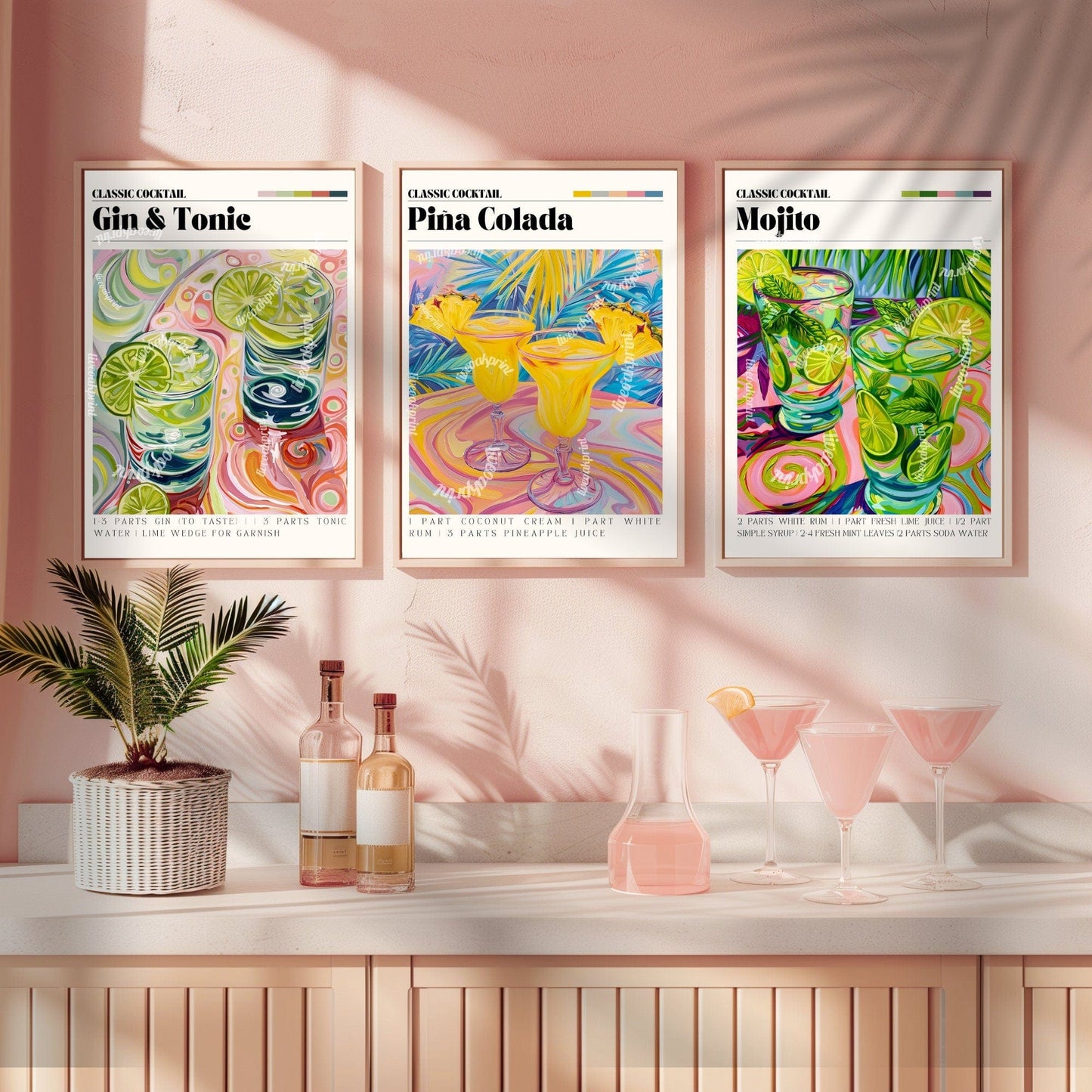 Gin & Tonic Print