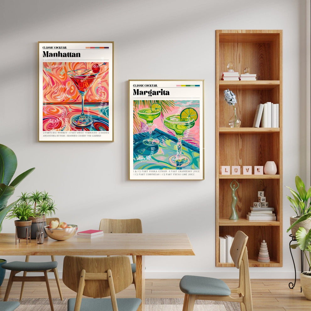 Manhattan Cocktail Print