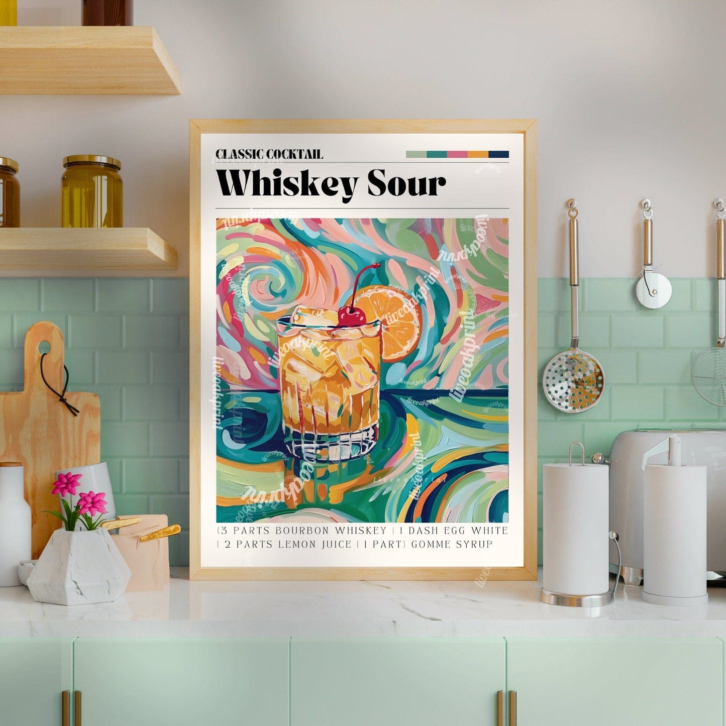 Whiskey Sour Print