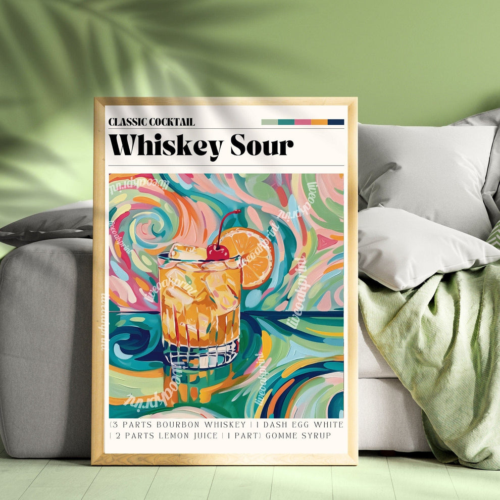 Whiskey Sour Print