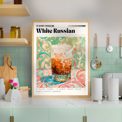 White Russian Print
