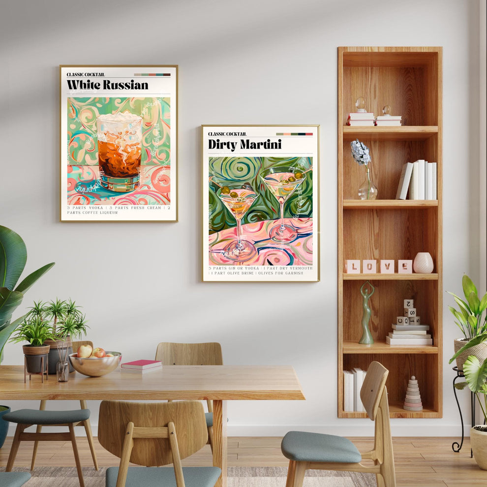 Dirty Martini Print