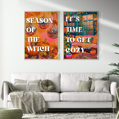 It's time to get cozy print! (Unframed)