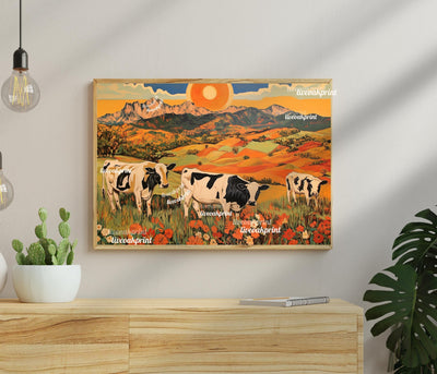 Cows in a Pasture