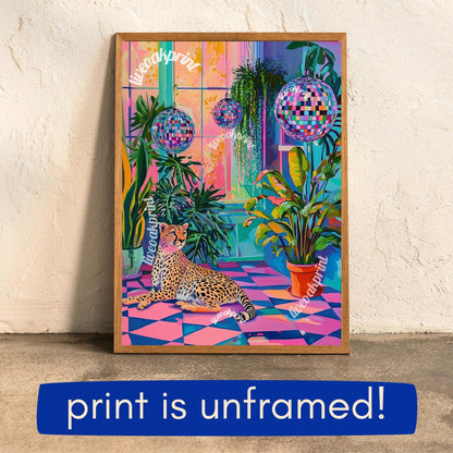 Cheetah, Plants, and Disco Balls