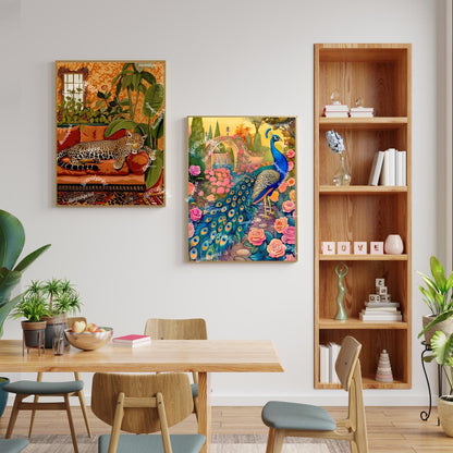 Terracotta Leopard Print