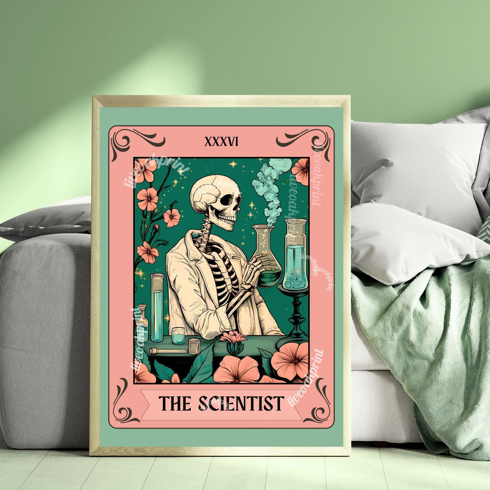 The Scientist Tarot Print