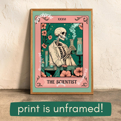 The Scientist Tarot Print