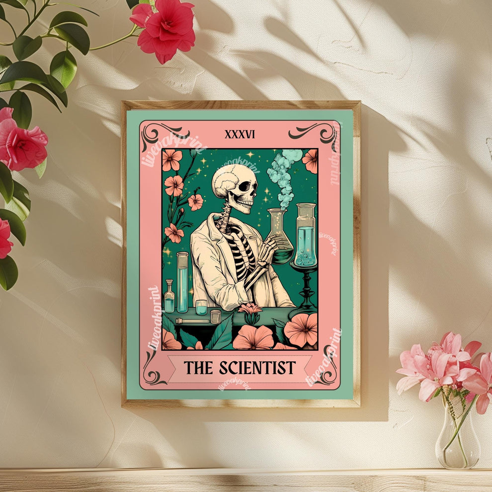 The Scientist Tarot Print