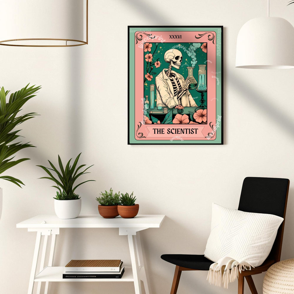 The Scientist Tarot Print
