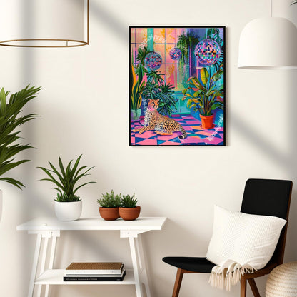 Cheetah, Plants, and Disco Balls