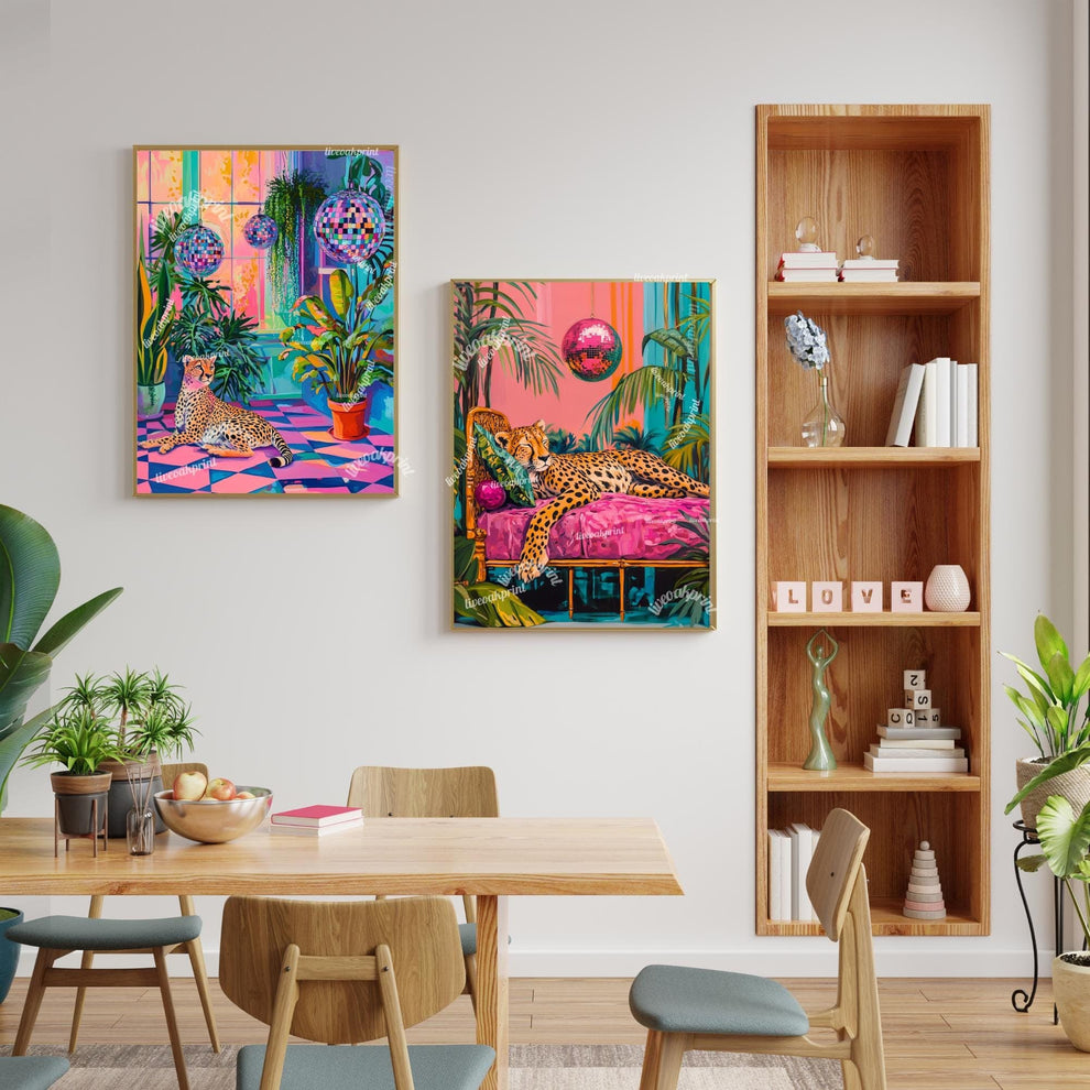 Cheetah, Plants, and Disco Balls