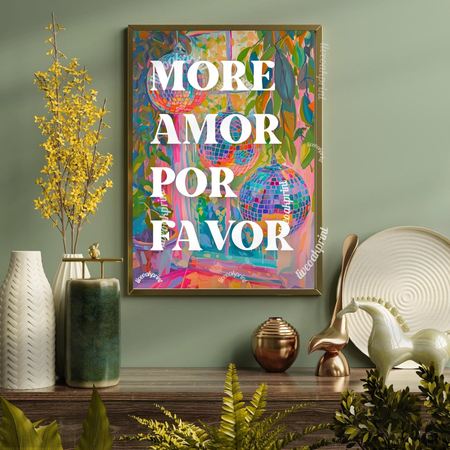 More Amor Por Favor Print