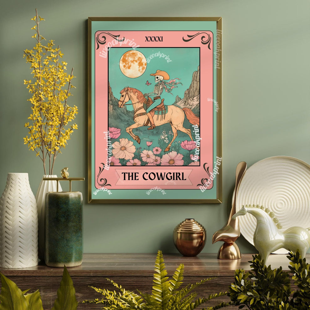 The Cowgirl Tarot Print