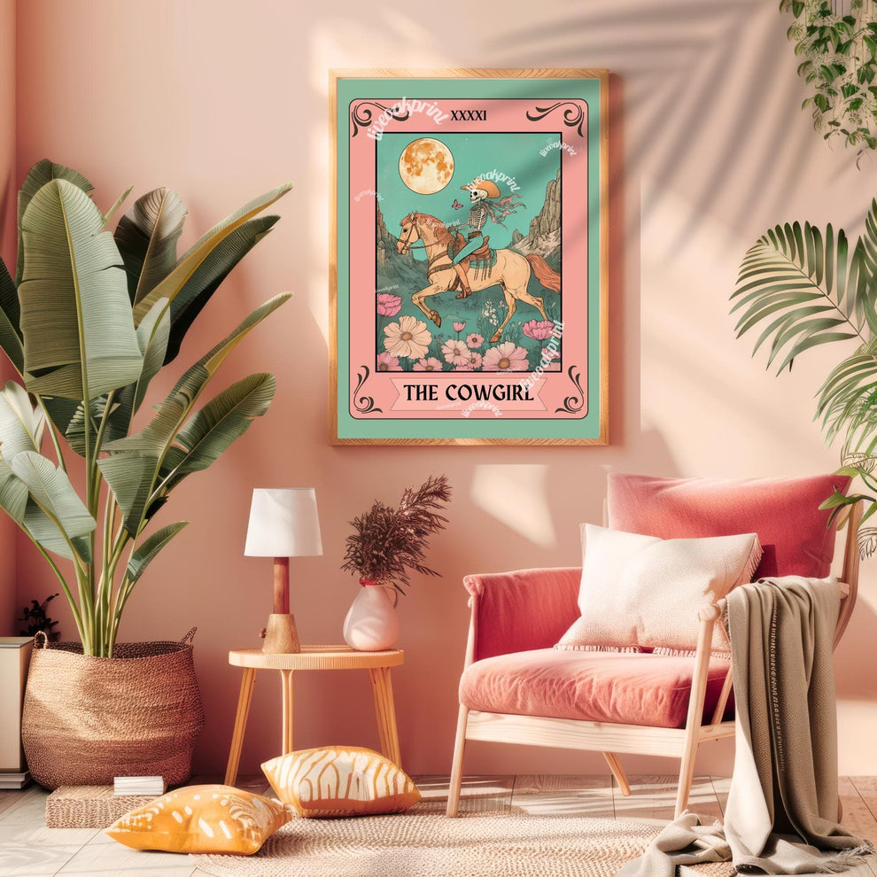The Cowgirl Tarot Print