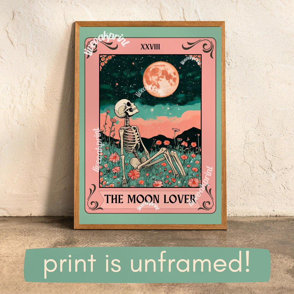 The Moon Lover Tarot Print