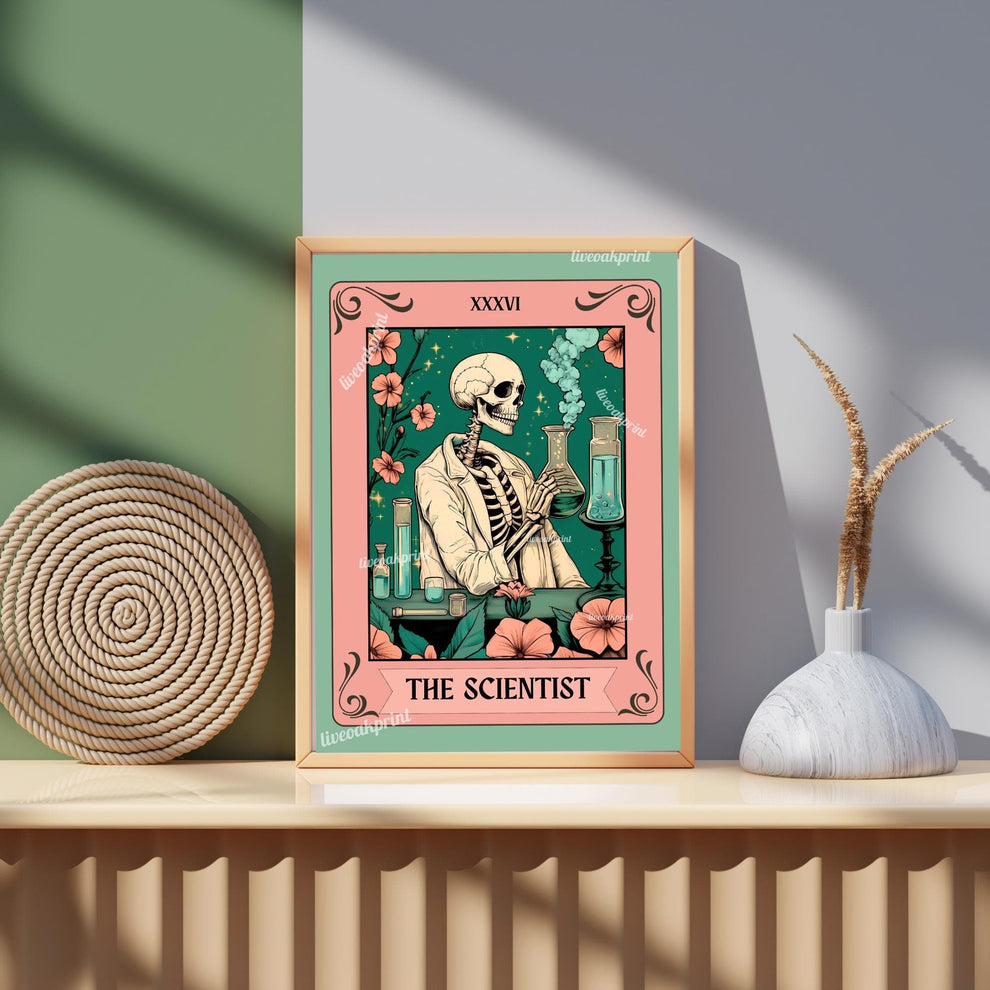 The Scientist Tarot Print