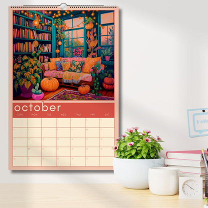 Cozy Reading Nooks : 2025 Calendar For Book Lovers - Bookish Gifts - Book Merch - Reader Gift - Gift For Book Lovers