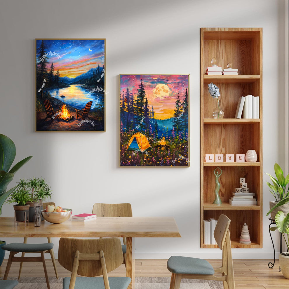 Camping By The River