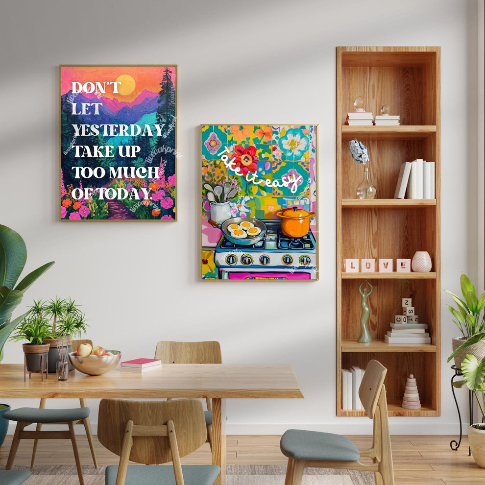 Take It Easy! Eggs Over Easy Print