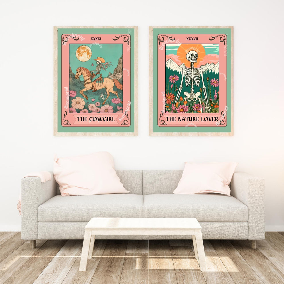 The Cowgirl Tarot Print