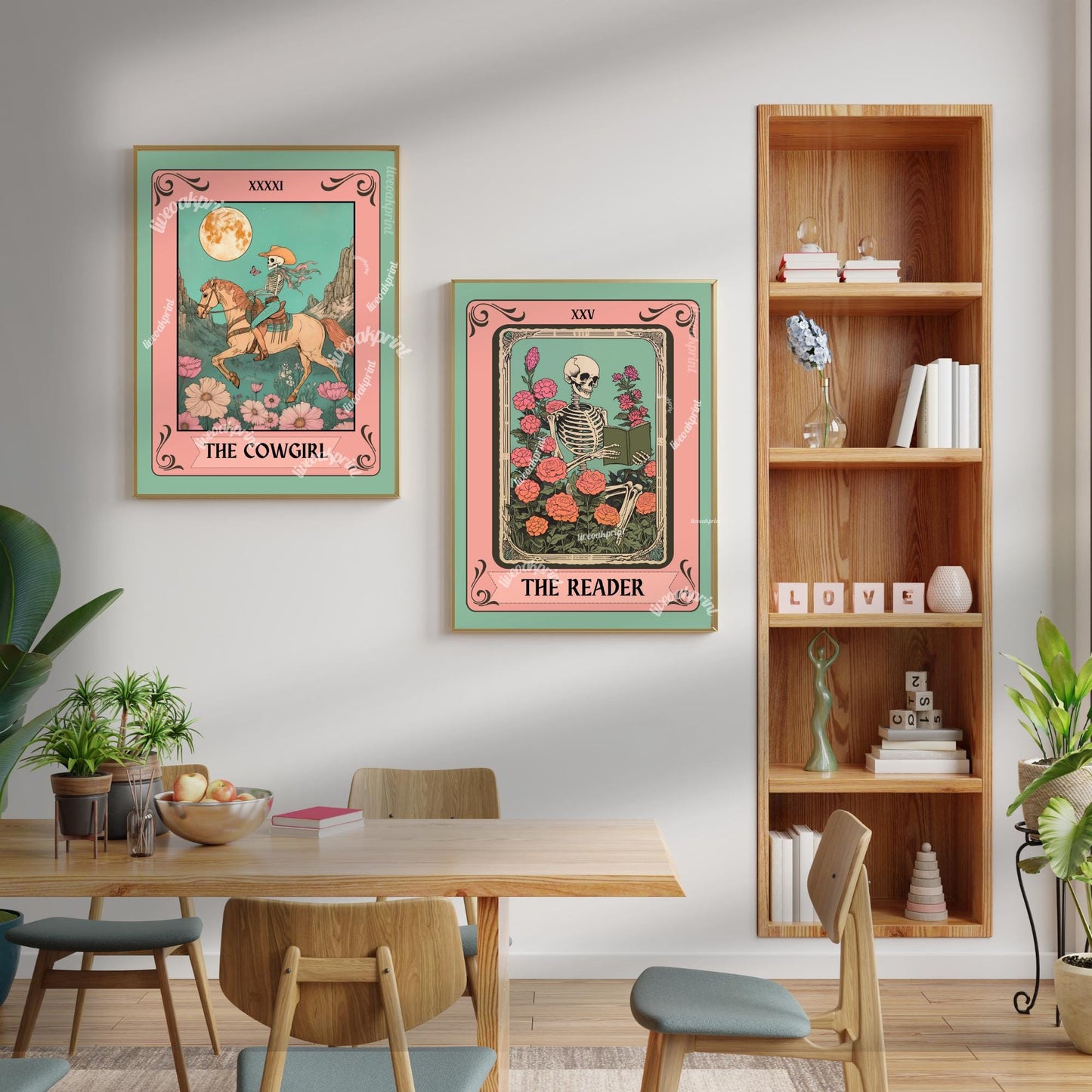 The Cowgirl Tarot Print