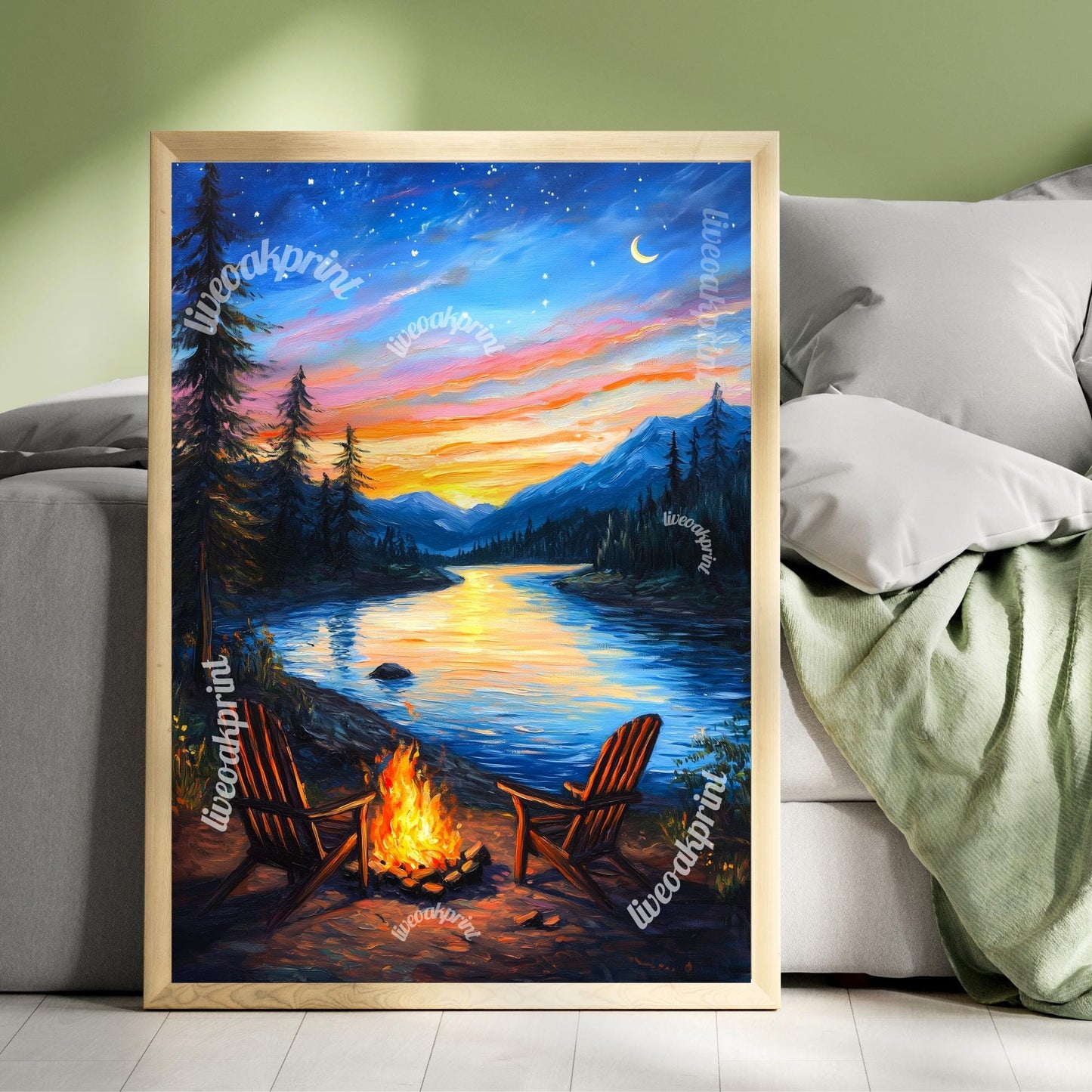 Camping By The River