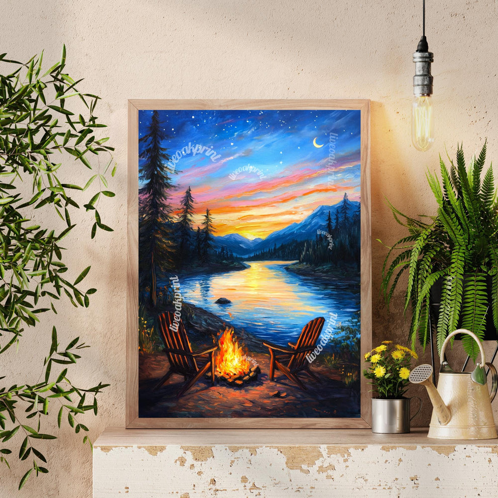 Camping By The River