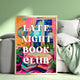 Late Night Book Club Sign