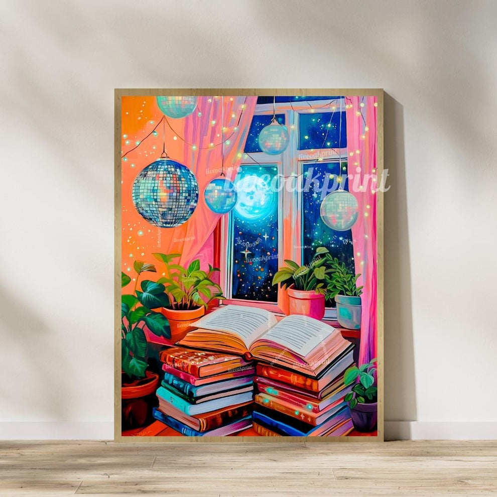 Set of Two Reading Prints