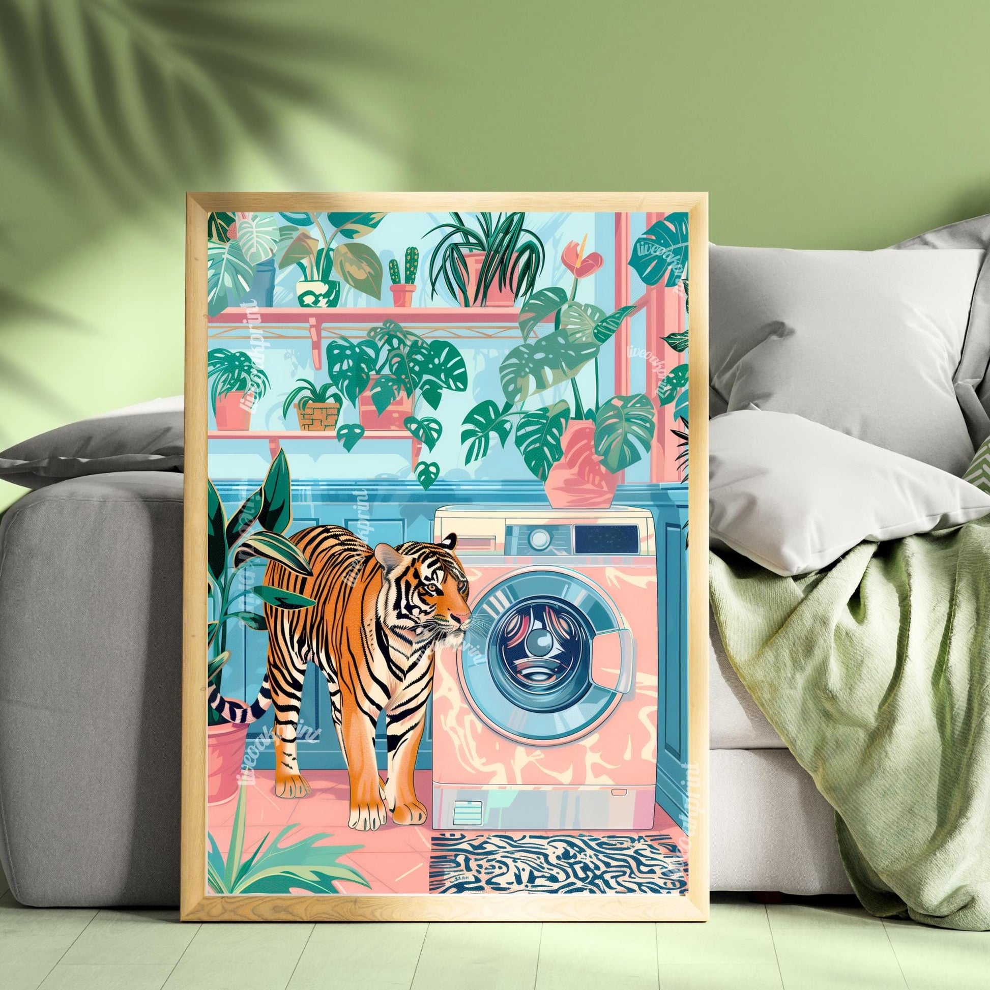 Laundry Tiger Print