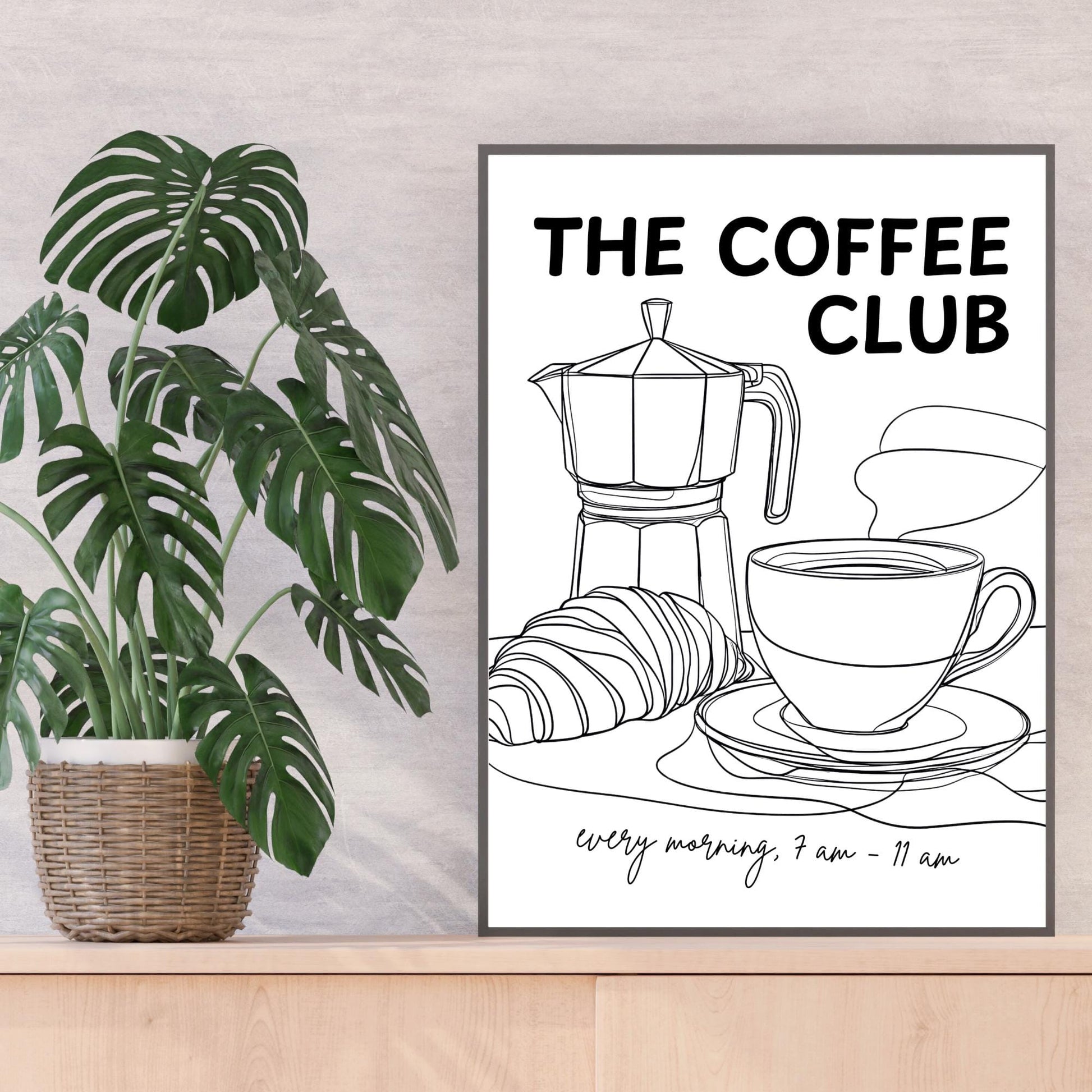 The Coffee Club Sign