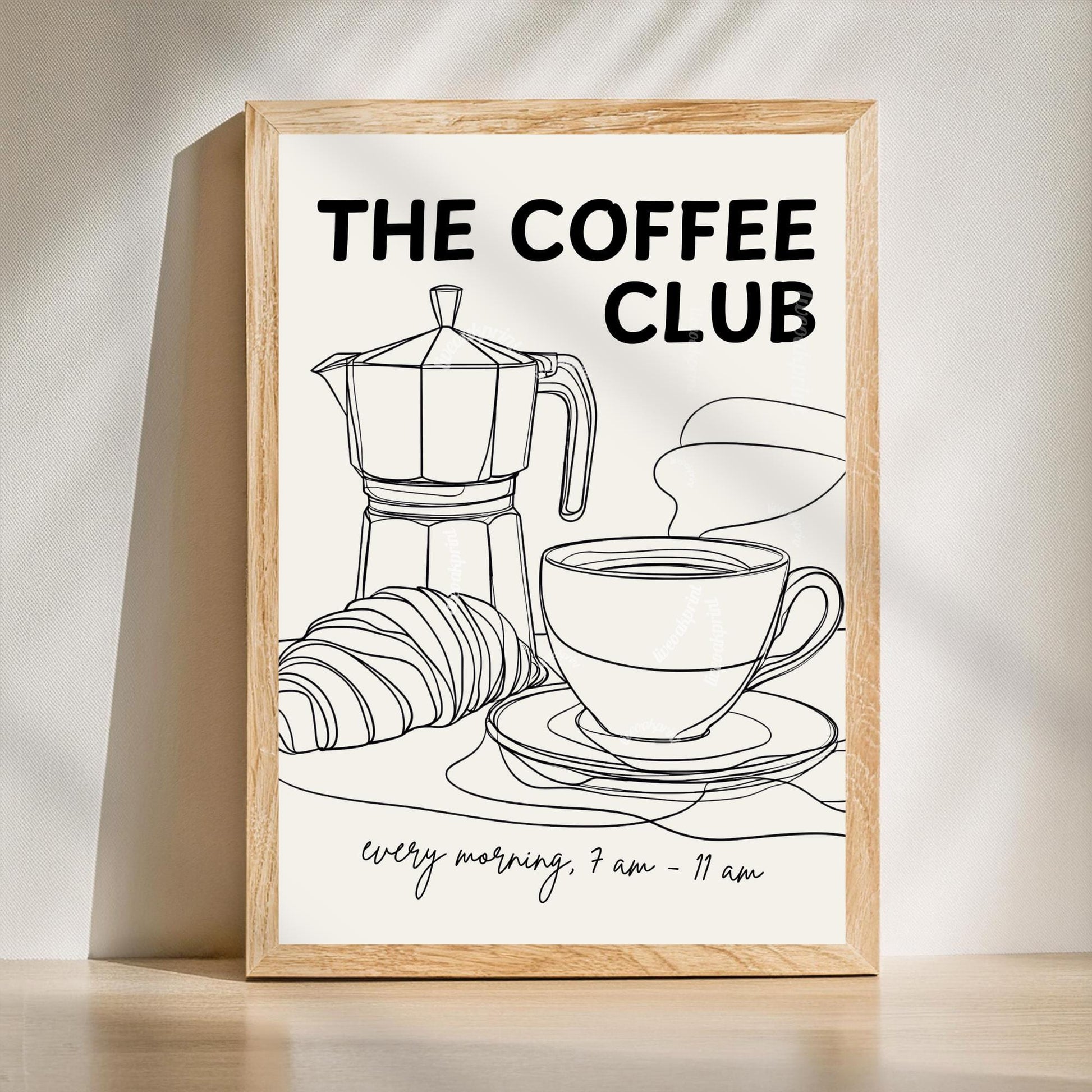 The Coffee Club Sign