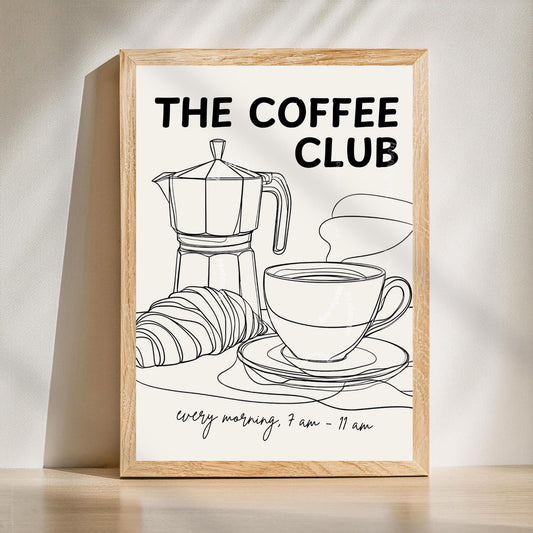 The Coffee Club Sign