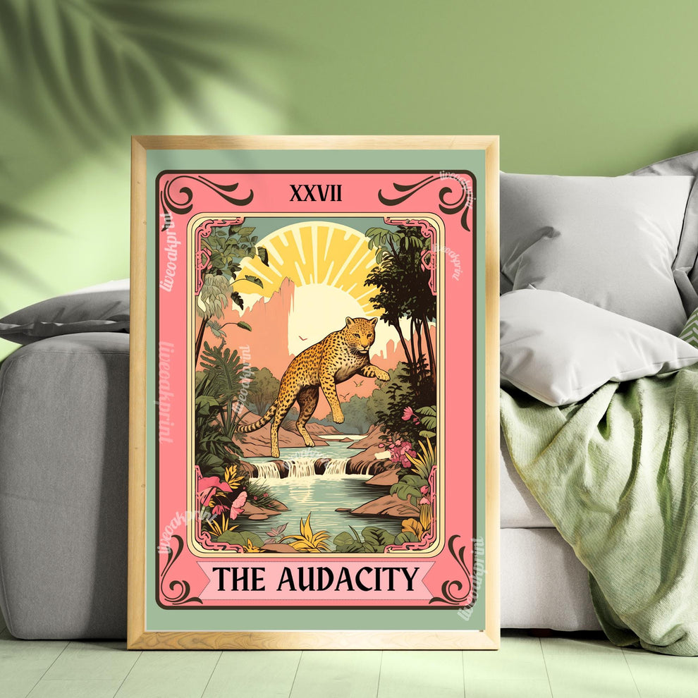 The Audacity Tarot Card Print