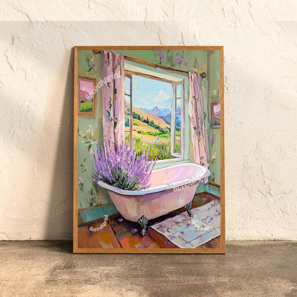 Botanical Bathroom Wall Art Set