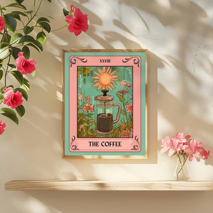 The Coffee Tarot Card