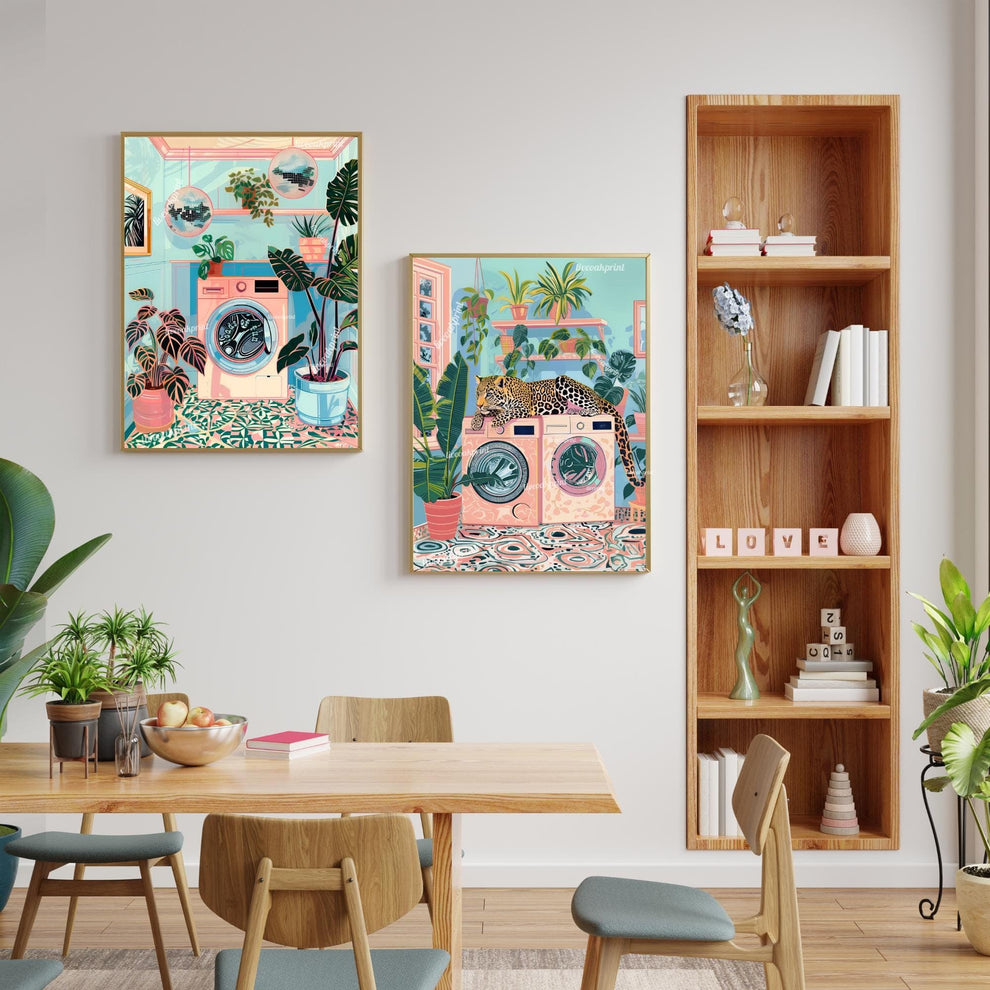 Loads of Fun! Disco Laundry Print