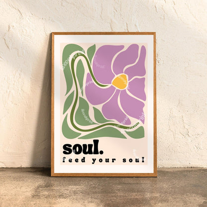 Mind Body Soul Wall Art Set