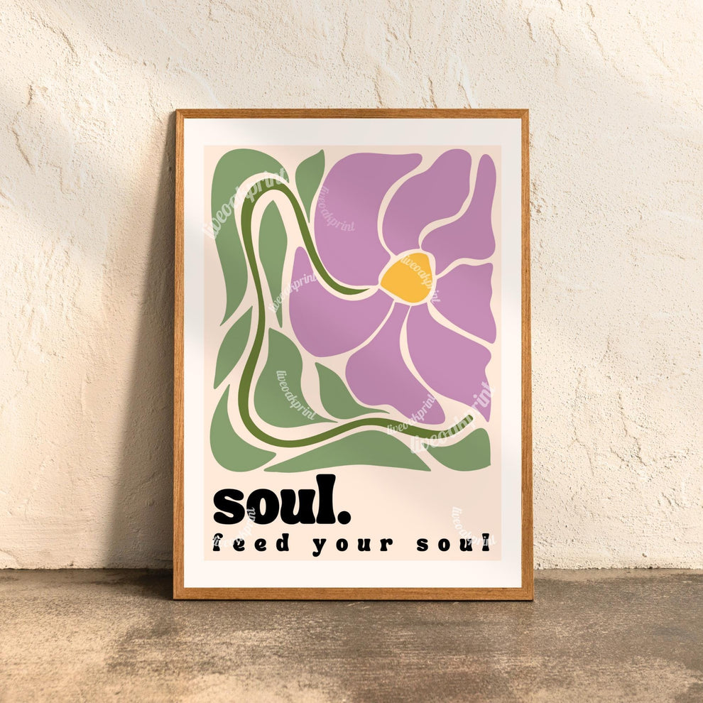 Mind Body Soul Wall Art Set