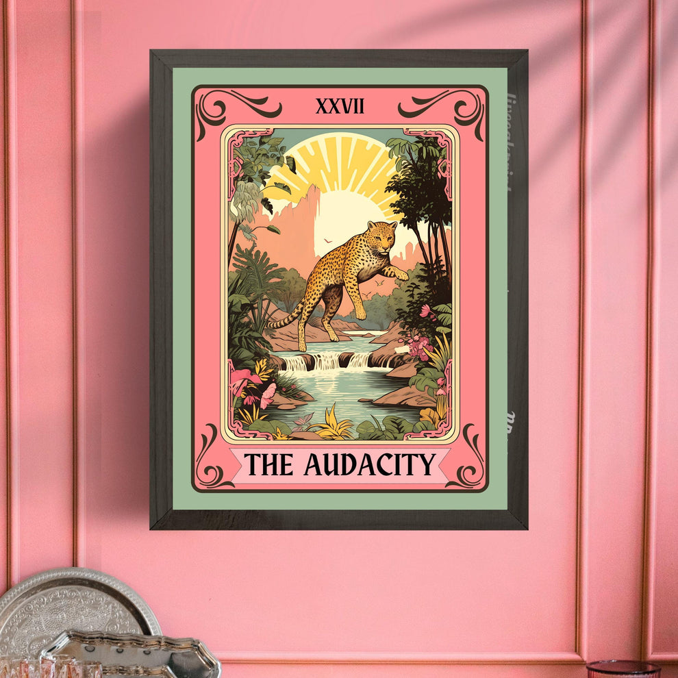 The Audacity Tarot Card Print