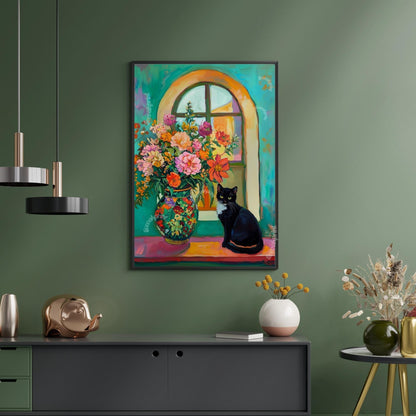 Tuxedo Cat Print