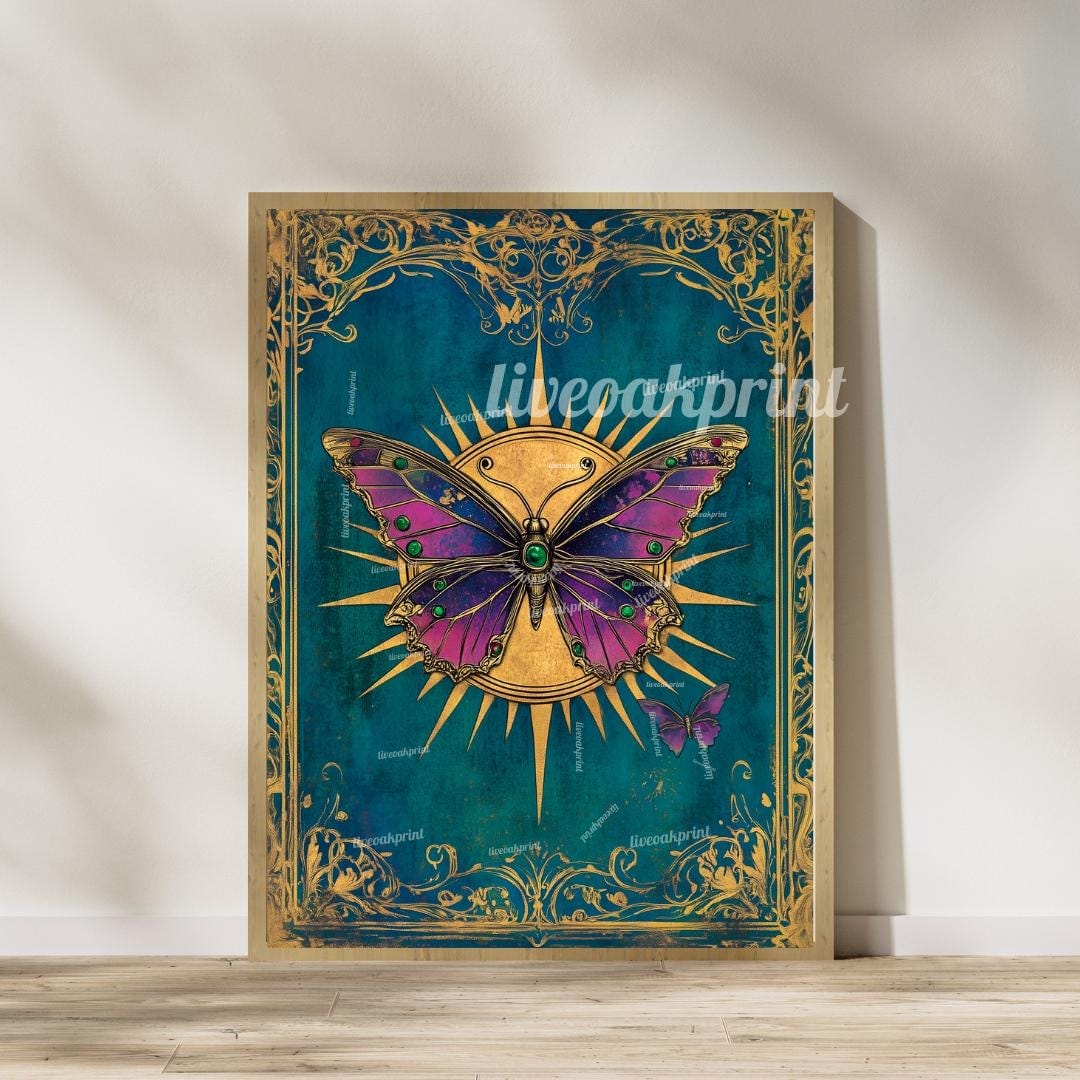 Dragonfly and Butterfly Wall Art Set