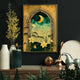 Moonlit Botanical Arch Wall Art