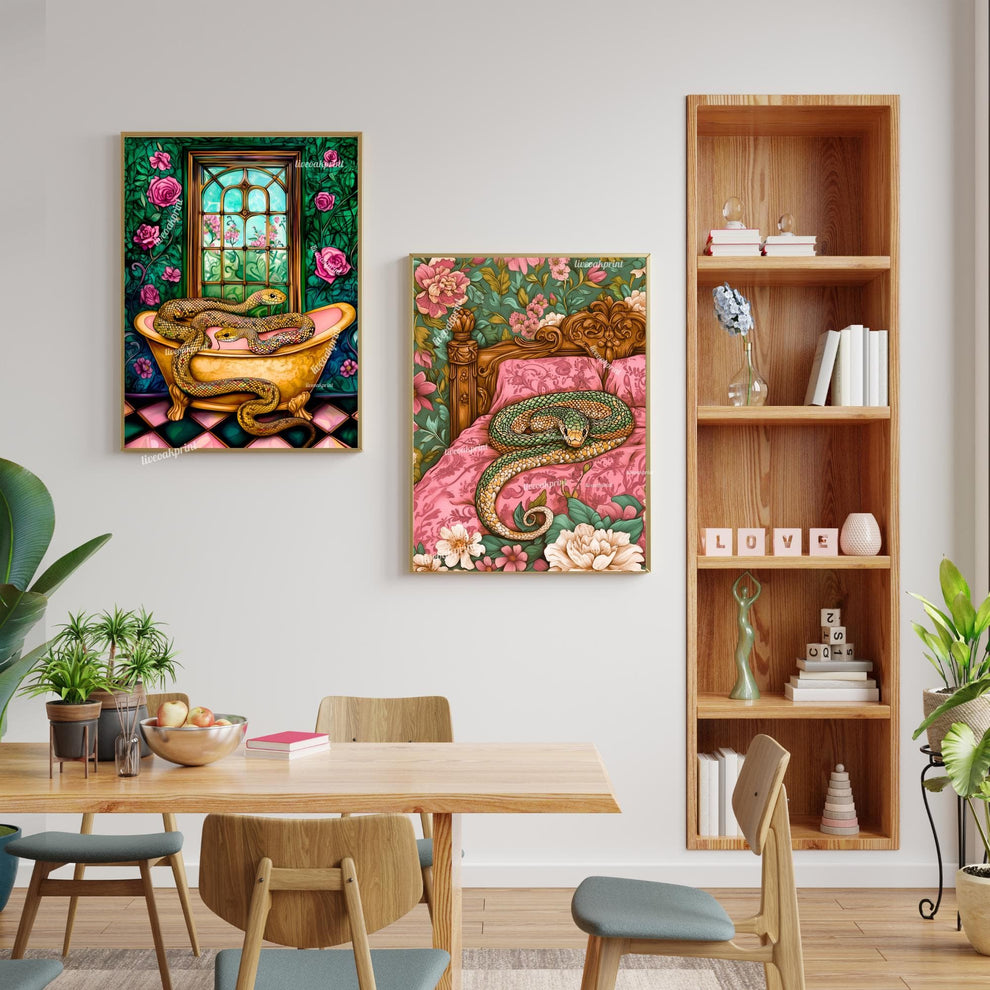 Snakes in a Bathroom