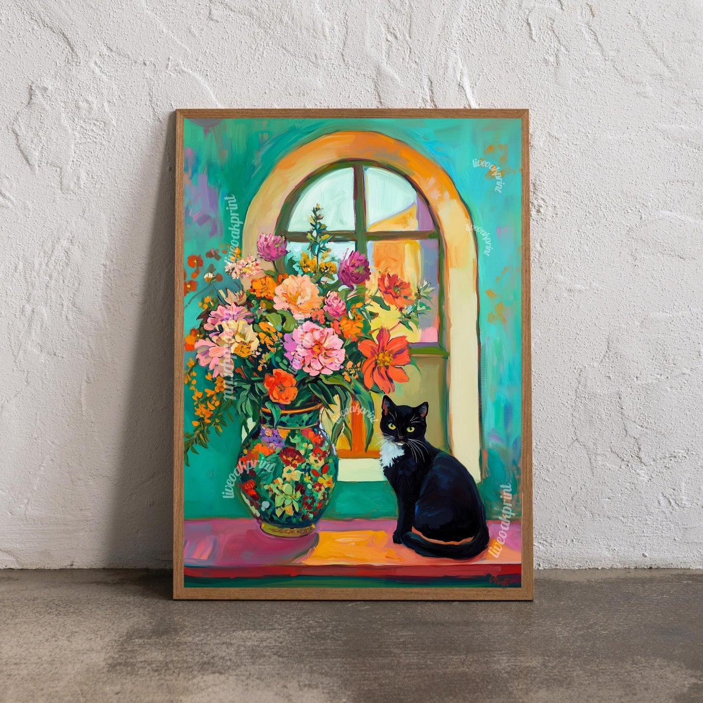 Tuxedo Cat Print