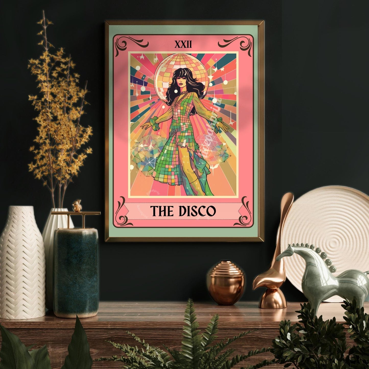 The Disco Tarot Card