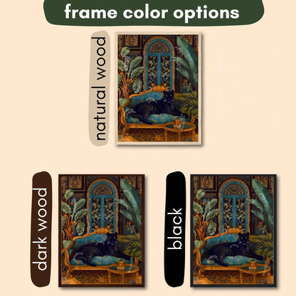 Moody Black Panther with a Whisky Glass